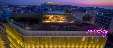 Lafarge and Moxy Athens Hotel rooftop image 