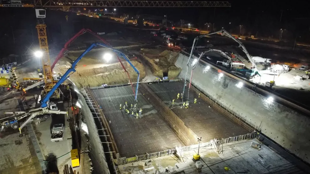 Σκυροδέτηση Lafarge υπογειοποίηση Ελληνικό 