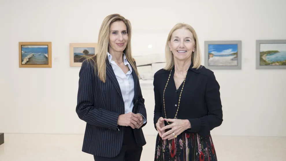 Εύη Ιωαννίδου (Διευθύντρια Επικοινωνίας & Δημοσίων Σχέσεων Ομίλου ΗΡΑΚΛΗΣ) και Αλεξάνδρα Μαρτίνου, Πρόεδρος του «Μαζί για το Παιδί»