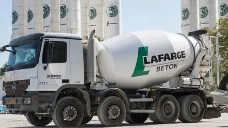 Lafarge Greece ready mix truck